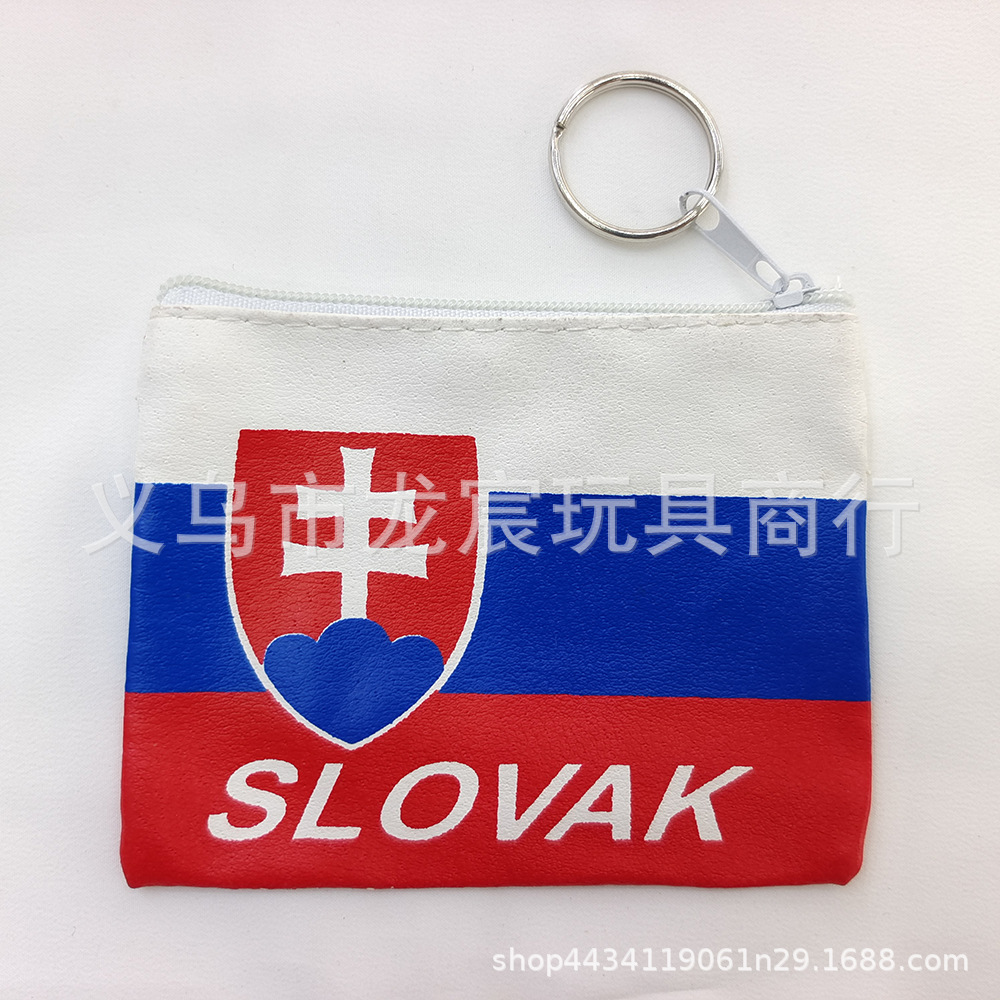 Factory Direct Supply Singapore Flag Coin Purse Car Small Hanging Flag National Flag (Ball Game) Fan Supplies