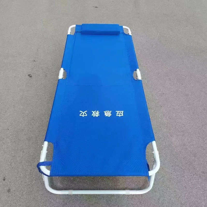 便携式两折简易折叠床民政应急救灾床担架式单人救援床-阿里巴巴