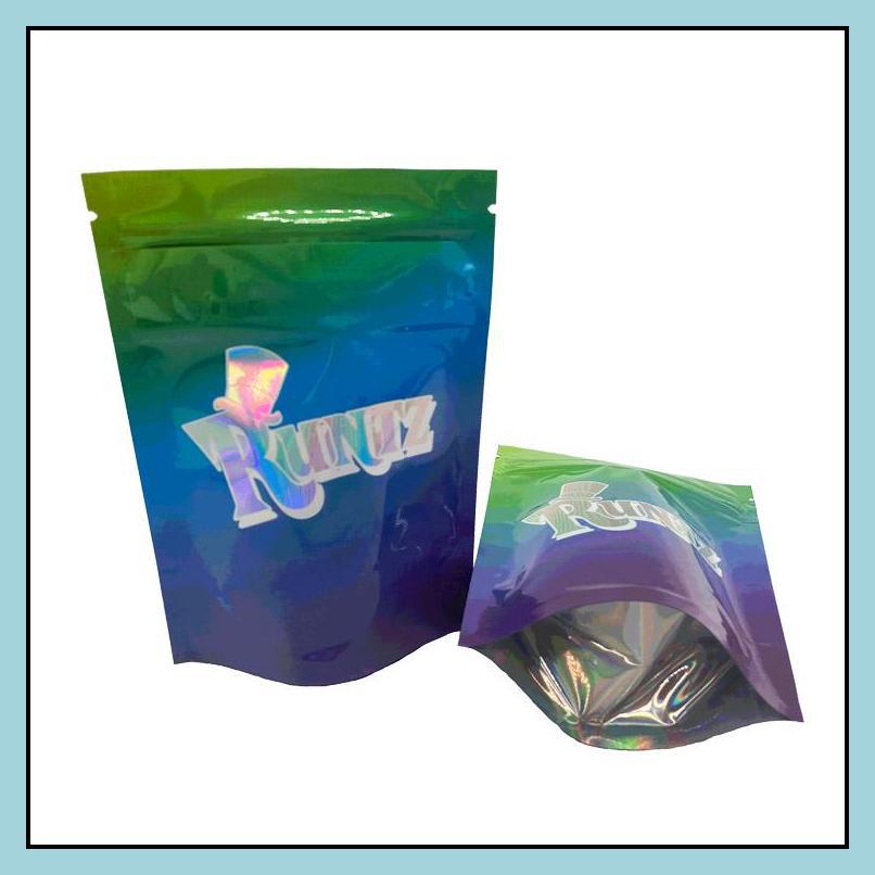 亚马逊跨境聚酯薄膜袋食品包装袋food 3.5 bag g storage full pa