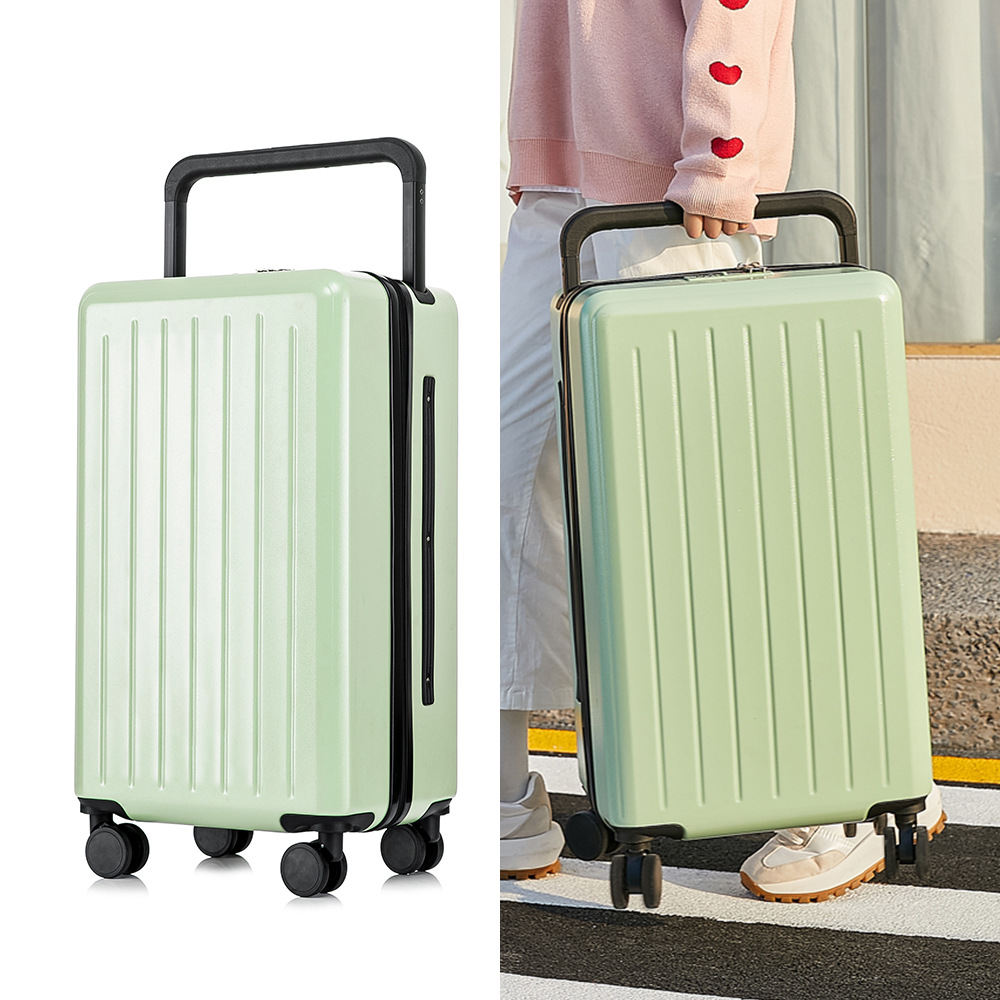 Good-looking Durable Luggage Trolley Case Wide Trolley New Student Password Suitcase Boarding Travel Luggage Men and Women Same Style