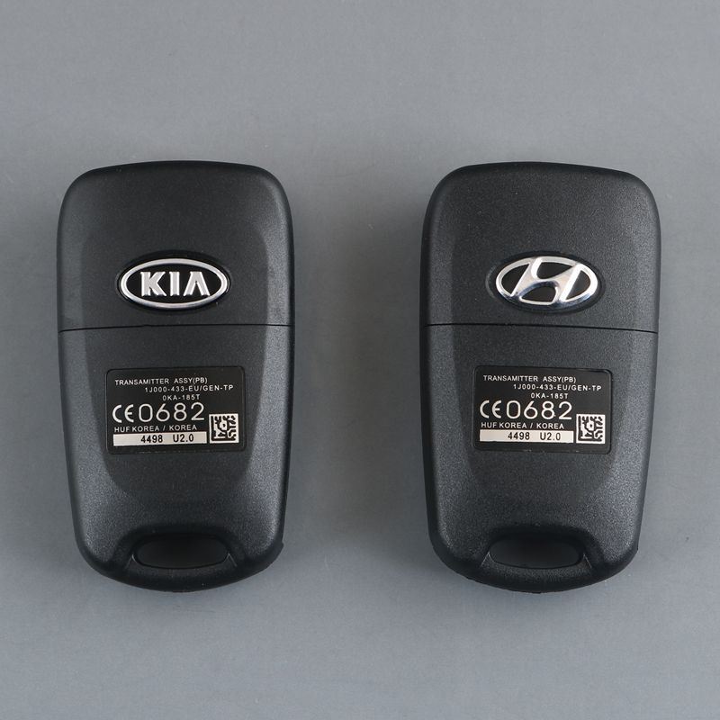 Applicable to Hyundai Elantra Rena Remote Control Kia Lion Run Smart Run K2 Car Folding Remote Control Key Shell