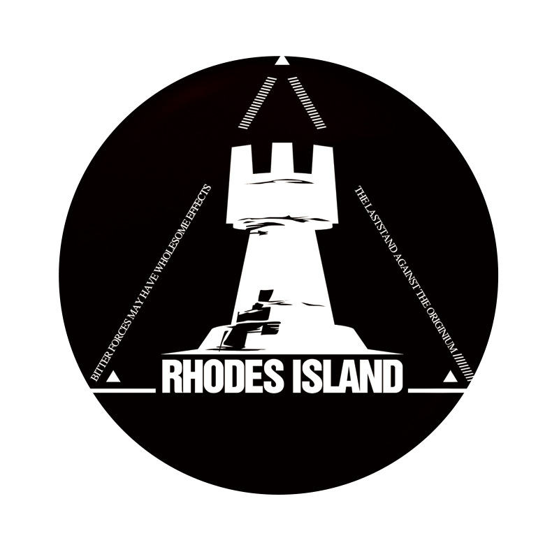 明日方舟标志吧唧罗德岛黑钢国际龙门莱茵生命理智情报学生纪念章