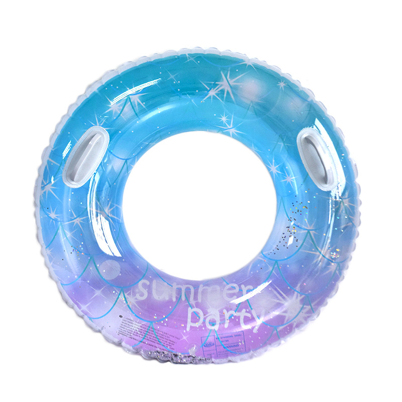 Children's Swimming Ring Thickened Outdoor Water Inflatable Toys New Internet Celebrity Life Buoy Underarm Swimming Ring Wholesale