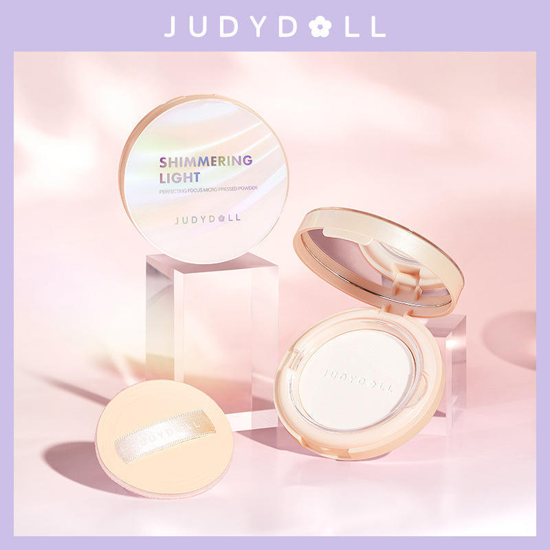judydoll橘朵微光系列柔焦粉饼蜜粉饼控油定妆持久哑光新手旗舰店