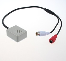 监控摄像头高保真拾音器麦克风声音采集可调节灵敏度型号502