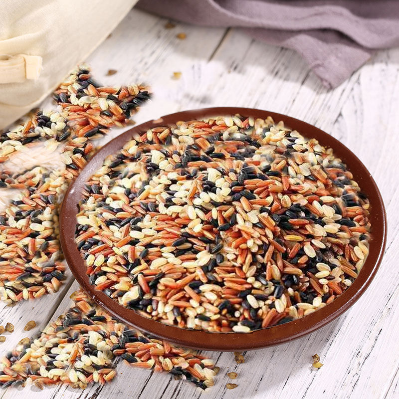 农道好物 农家种植 三色糙米 谷物粗粮 500g/袋