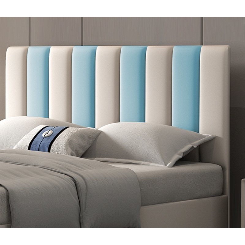 软包墙贴榻榻米炕围床围防撞床头板电热炕自粘卧室靠背背景墙厂家