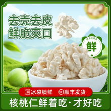 核桃鲜风鲜核桃仁去青皮新疆阿克苏纸皮核桃原味无添加生的核桃肉