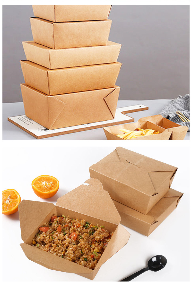 规格多样支持定制打包盒餐饮外卖打包盒食品打包盒