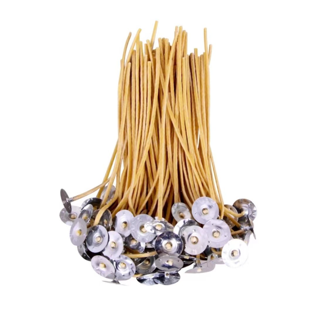 紧密编织蜡烛芯酥油灯蜡烛芯蜂蜡蜡烛芯100支装自封袋工厂发货