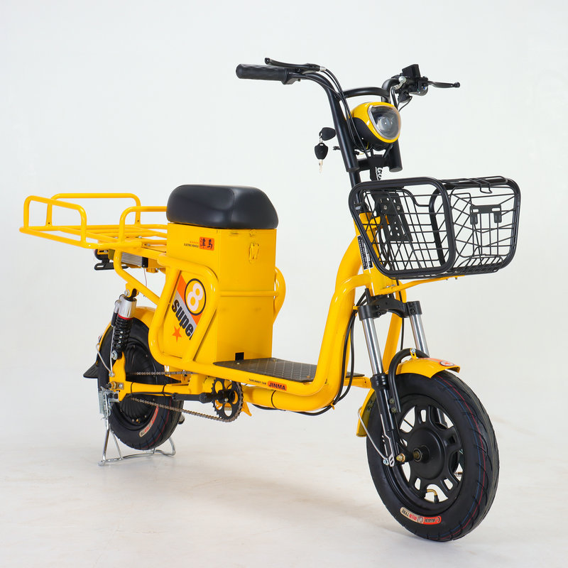 送货电动车18寸送餐电动车外卖电动车16寸锂电工具车大容量电动车