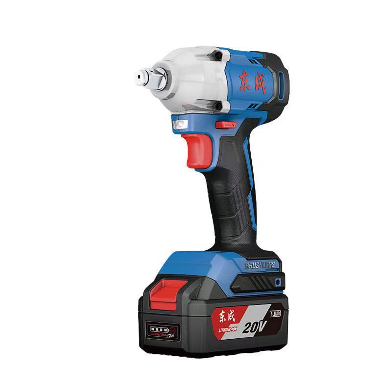 东成电动扳手电风炮dcpb02-18e无刷锂电板手东城架子工冲击电扳手