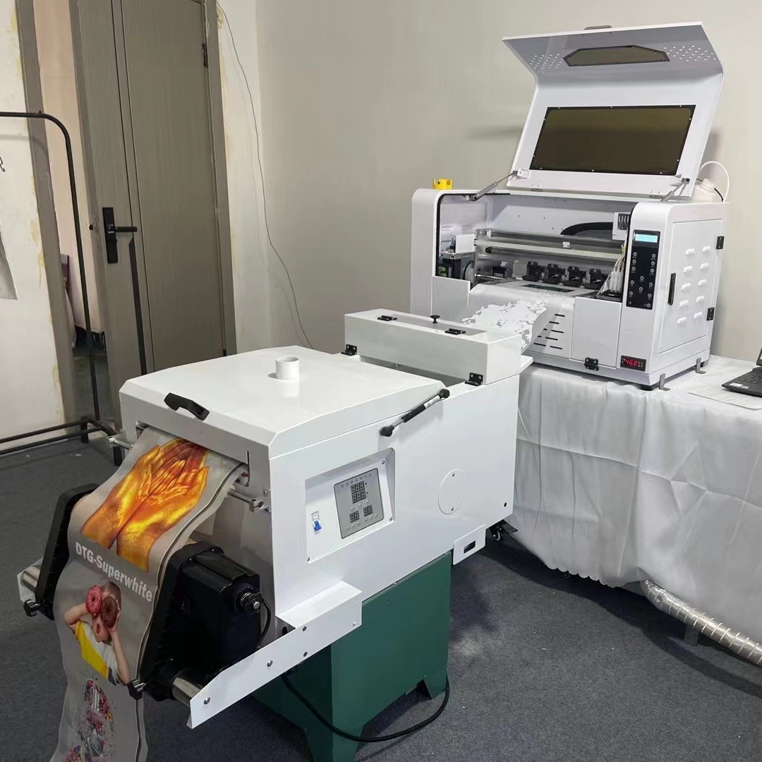 烫画打印机 白彩直喷t恤烫画打印机 柯式白墨无边烫画数码印刷机