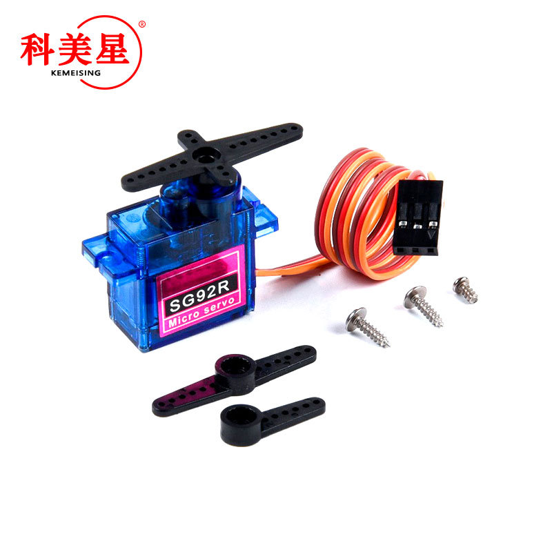新款航模舵机 SG92R升级 2.5kg扭力 SG92R小型舵机 科美星新款