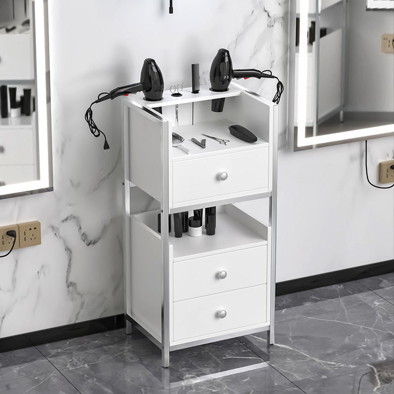 美发店工具柜发廊专用置物架理发店工具台剪发小柜子理发师工具车