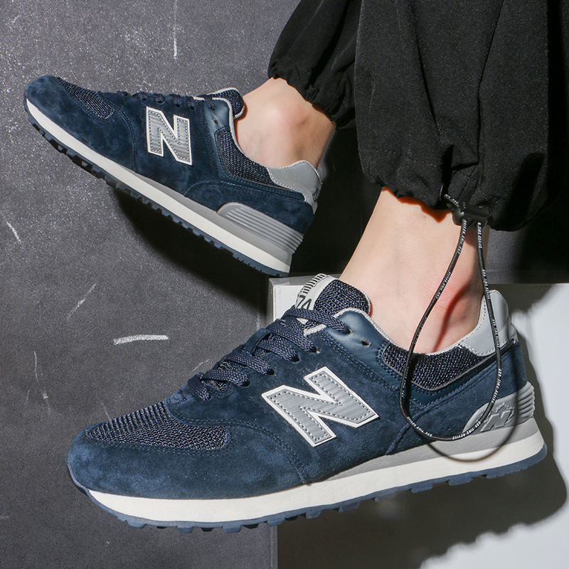 春秋新百伦酷跑n字运动鞋耐磨防滑透气轻便跑步鞋男