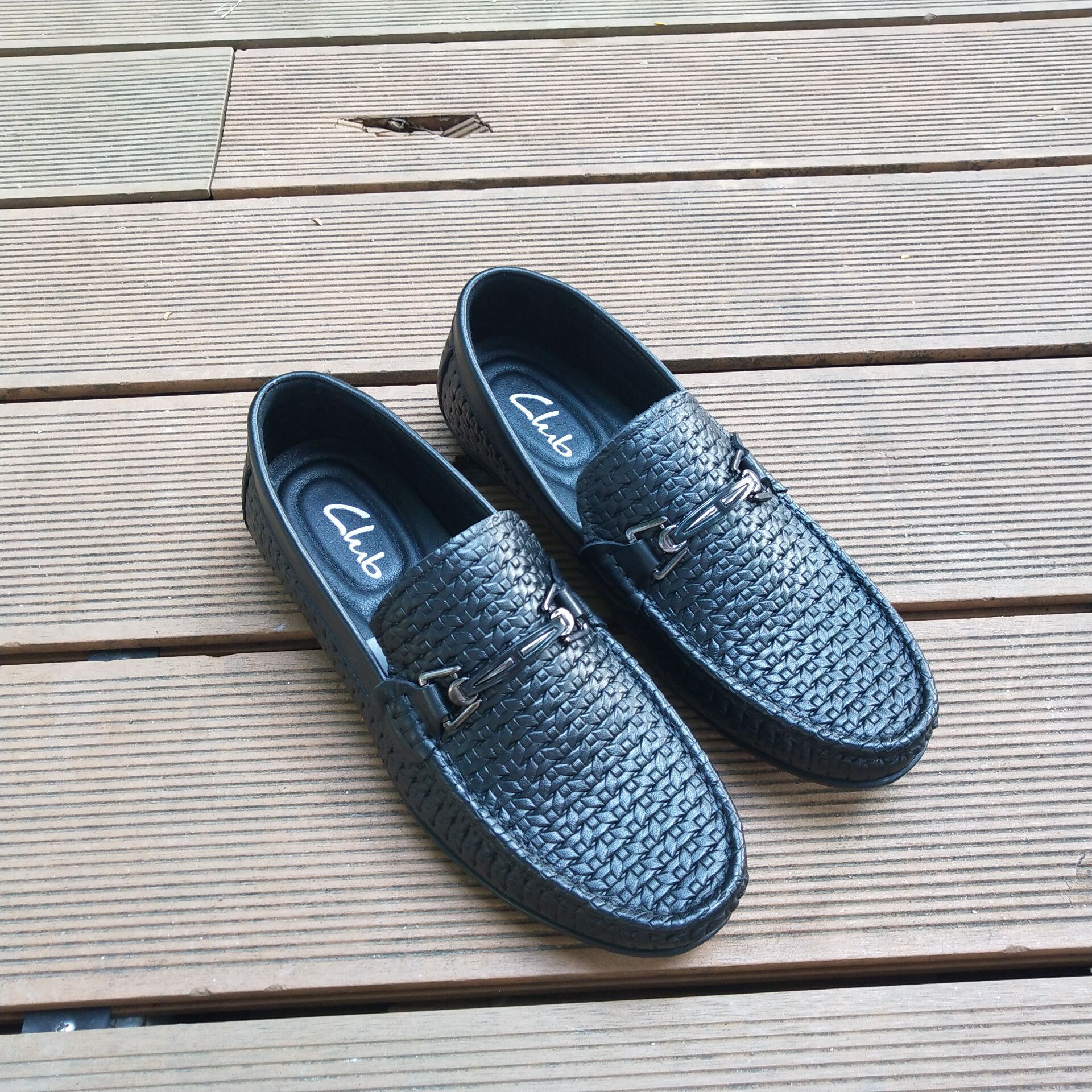 秒发品牌男士豆豆鞋2022春季新款男鞋 软底软面真皮爸爸休闲皮鞋