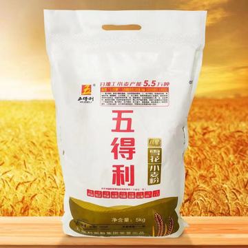 五得利面粉八星雪花粉510斤多用途麦芯粉精选批发包邮亚马-阿里巴巴