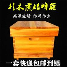 十框中蜂蜂箱巢础片土蜂箱隔板10片装防晒土蜂巢箱继箱标准蜜10框