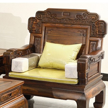 国标红木家具印尼黑酸枝木阔叶黄檀中式客厅古典沙发小户型仿古