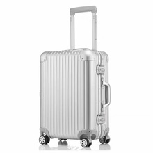 微瑕疵全铝镁铝合金登机箱男女拉杆箱包全金属万向轮行李箱旅行箱