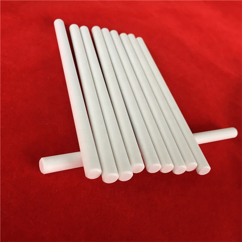 白色氧化锆棒钇稳定氧化锆陶瓷棒抛光氧化锆陶瓷轴棒厂家定制