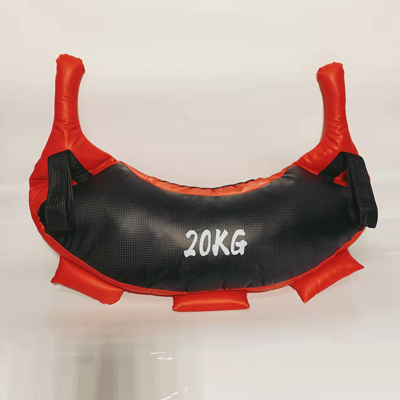 保加利亚牛角包 体能负重深蹲训练包健身爆发力训练沙袋牛角包