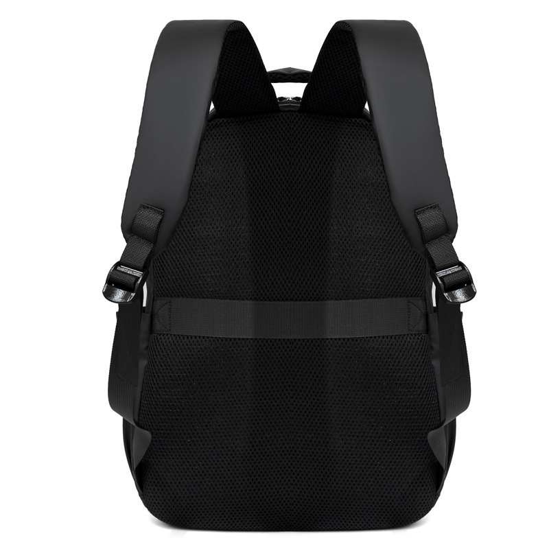 Cross-Border Men's Lightweight Backpack Casual Business Backpack Commuter Computer Bag Multi-Compartment Gift Printed Logo