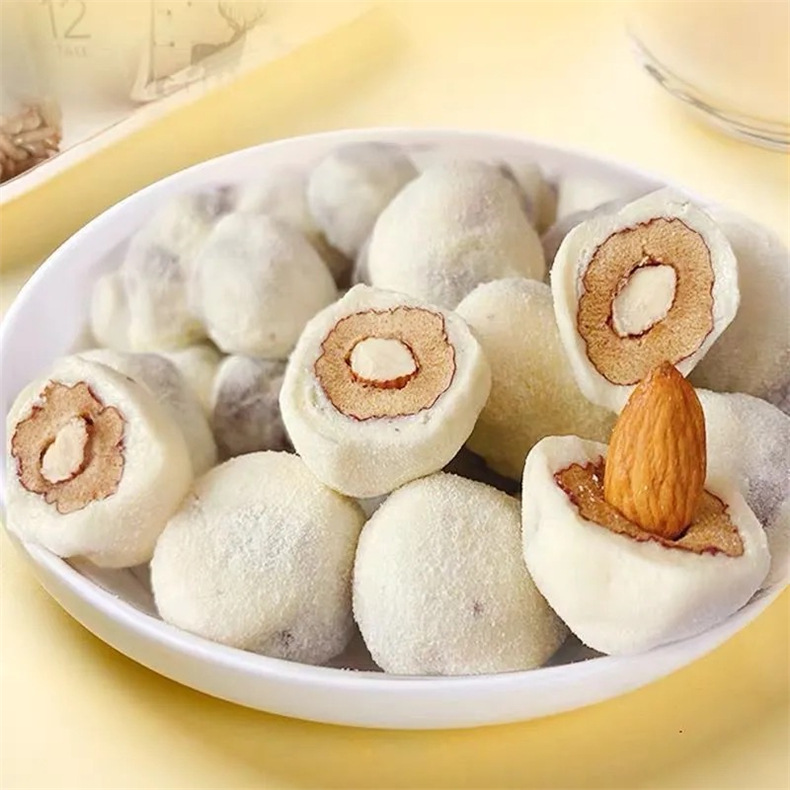 杏仁奶枣500克/250克/125克 奶油枣雪花奶酪【厂-5】