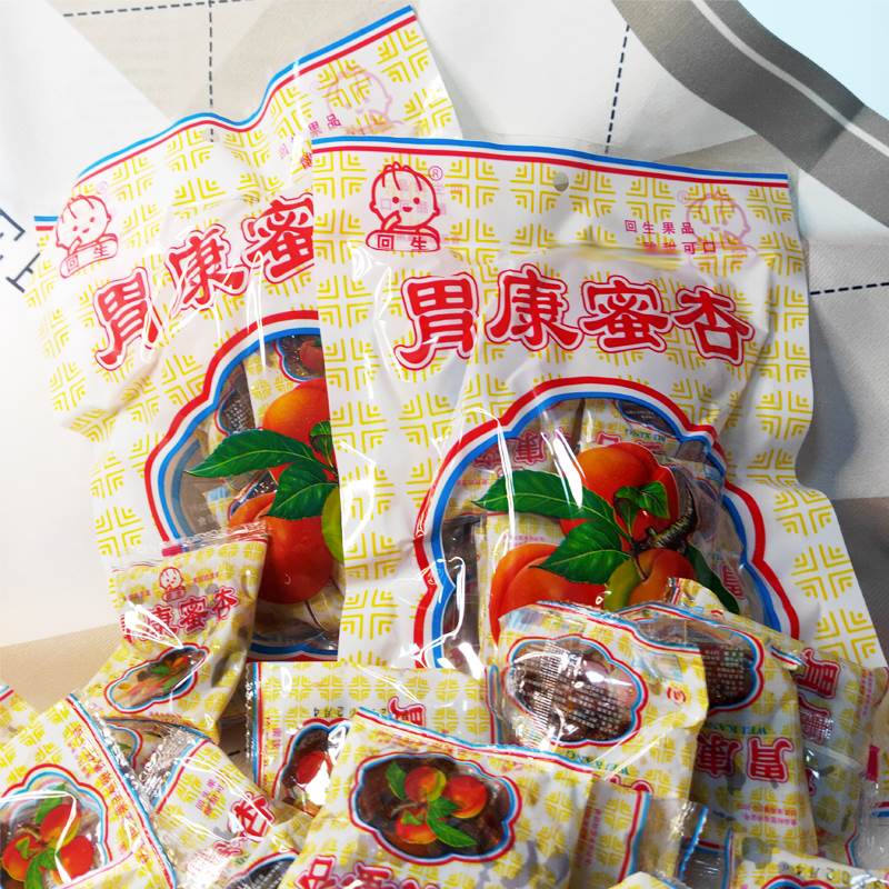 回生胃康蜜杏270g/袋8090后怀旧零食甘肃西北蜜饯果脯甘草杏杏肉