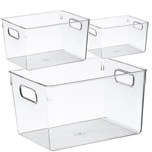 冰箱收纳盒冷藏冷冻盒抽屉式整理盒储物盒保鲜盒神器筐篮PET透明