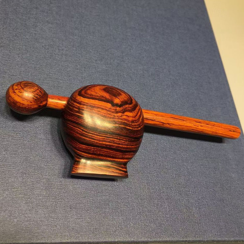 弥勒福佛珠批发微凹黄檀木鱼木质木鱼家居佛堂礼佛用品木鱼