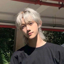 网红同款男女假发抖音带货鲻鱼狼尾蓬松自然全头套式现货一件代发