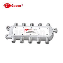 Gecen Sat 4way Splitter八路分支器47-2150mhz卫星 八路分配器