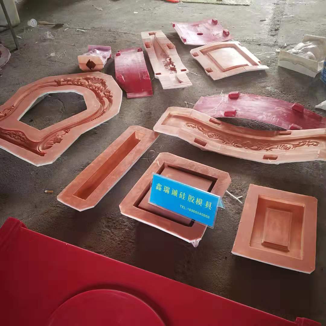 厂家教学树脂仿玉石技术教学楼梯扶手硅胶模具