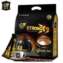 中原g7正品加浓特浓浓醇速溶咖啡粉三合一1200g每条25克