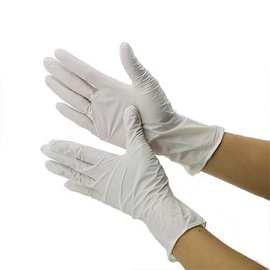 净化无尘一次性白色丁腈手套