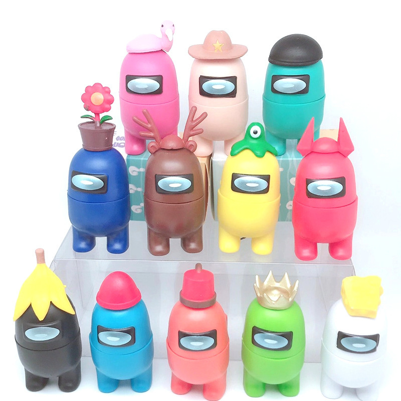 among us 在我们之中 狼人杀 太空人手办模型公仔 外贸游戏道具