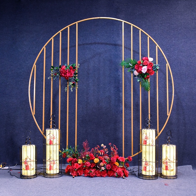 婚庆宫灯路引2021新款引路灯结婚舞台中式婚礼现场布置装饰道具