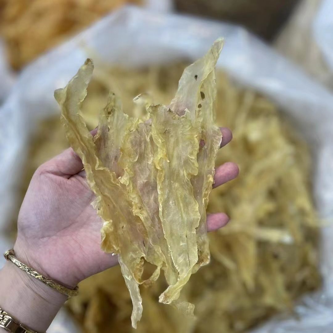 花胶鸡北海鱼胶干货大量批发鳕鱼肚黄花鱼炖汤公肚冷冻花胶100t