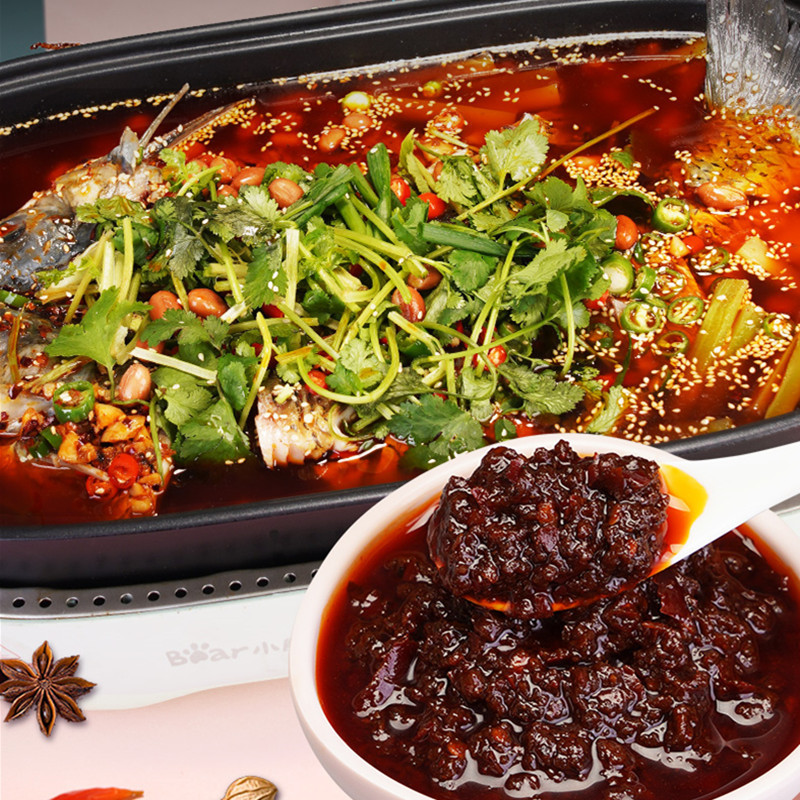 万州烤鱼专用料麻辣孜香辣酸菜泡椒烤鱼调料-阿里巴巴