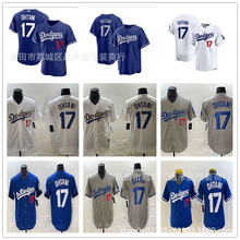 Dodgers球衣道奇队棒球服17号OHTANI42#24#开衫刺绣短袖T恤球迷