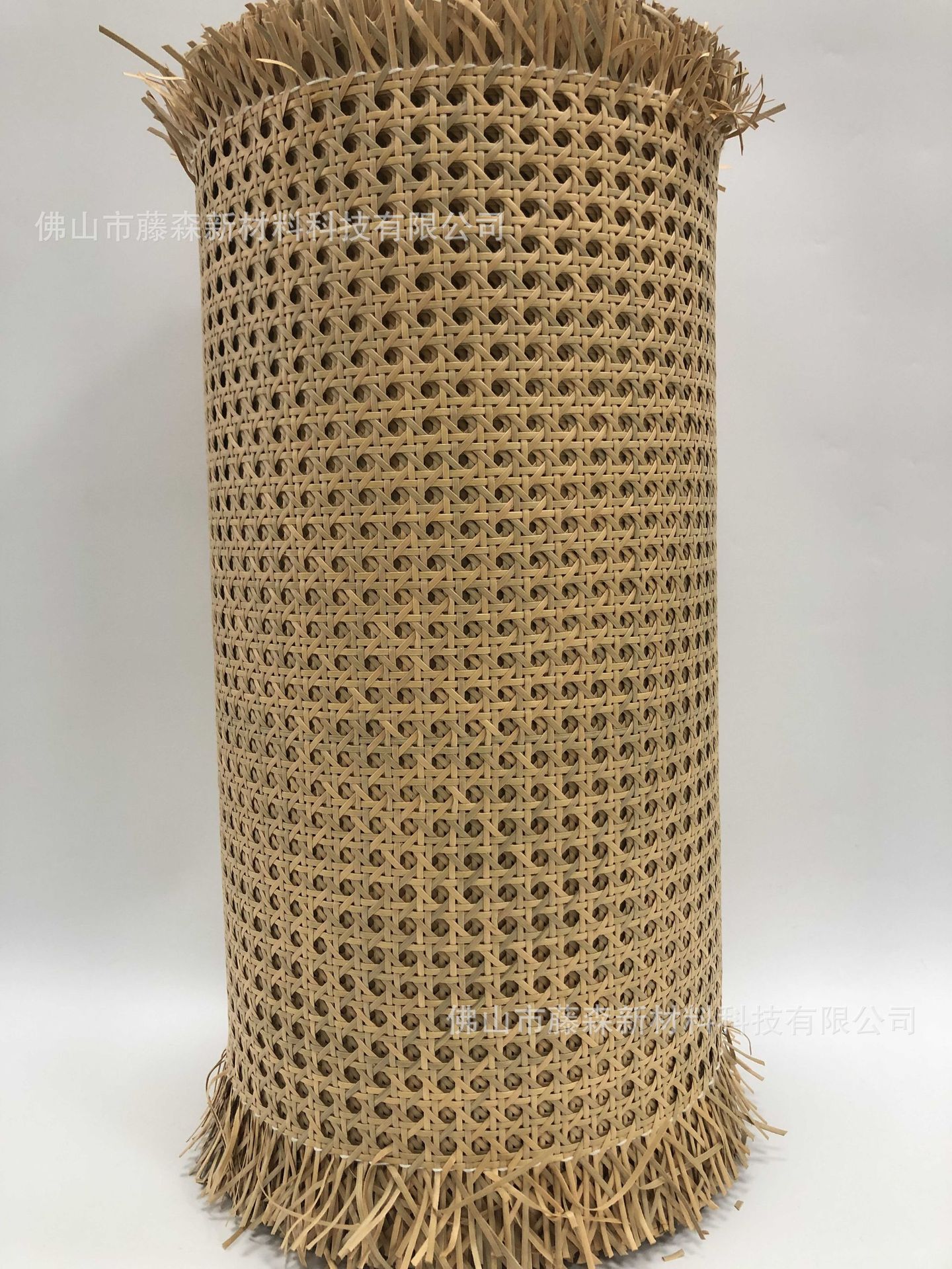 批发仿藤编天然藤六角八角藤编塑料混色藤笪眼镂空编织装饰吊顶