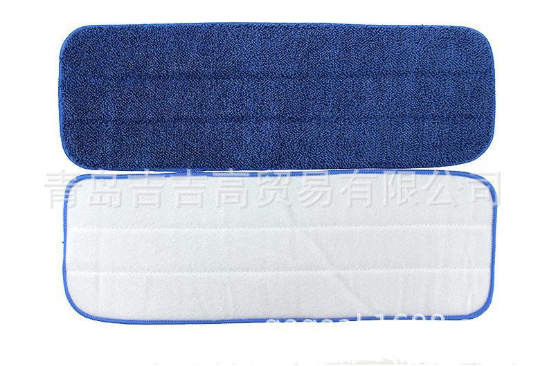 粘贴式拧丝绒拖把替换布 简约平板拖把布 家居地板清洗拖把