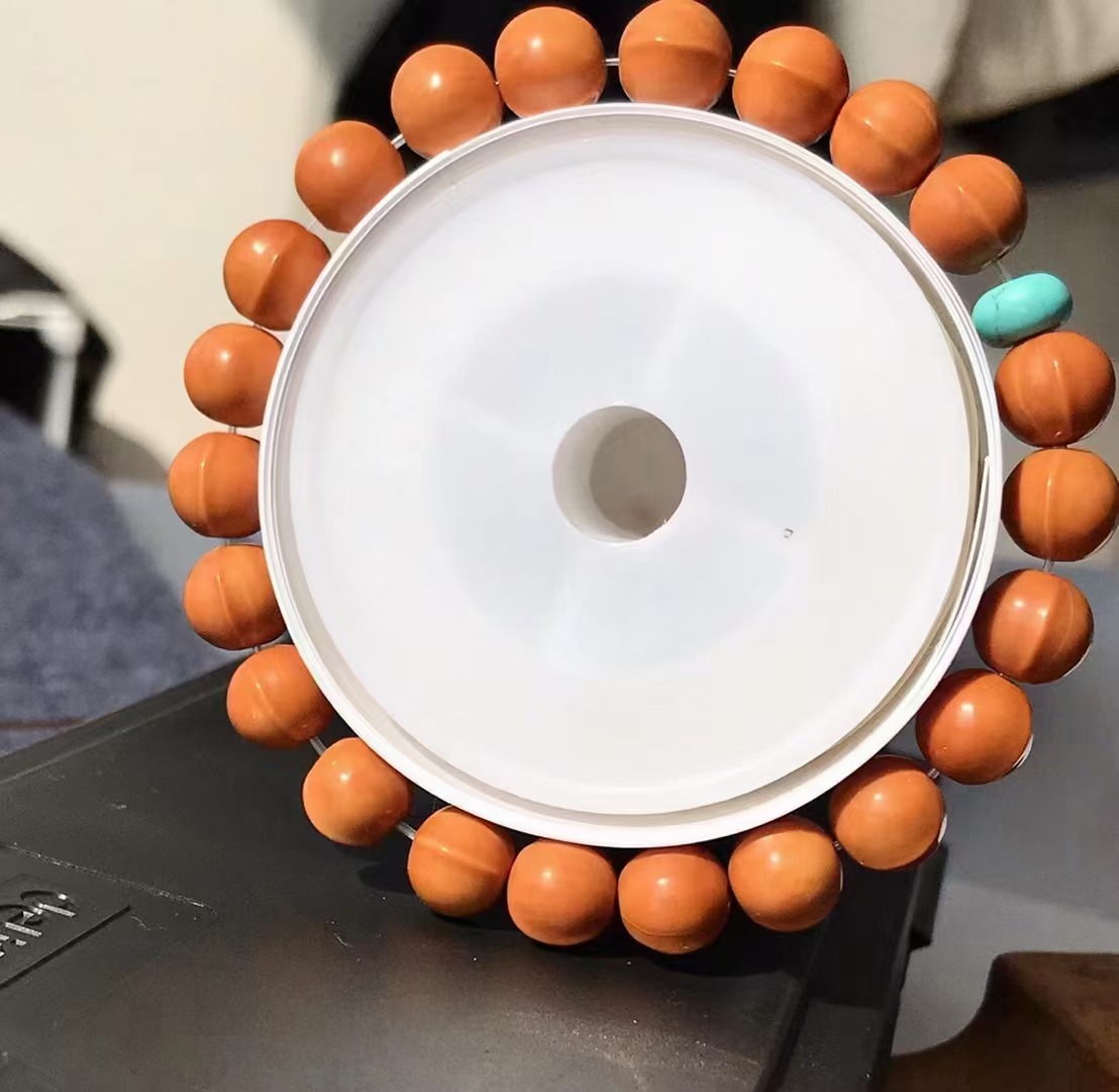 土豪猴头凤羽猴头核桃单圈文玩猴头108长串猴头手串 大量批发