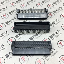 1734099-7 TE/泰科 68P SCSI 弯公 槽式 全塑 带定位脚 现货供应