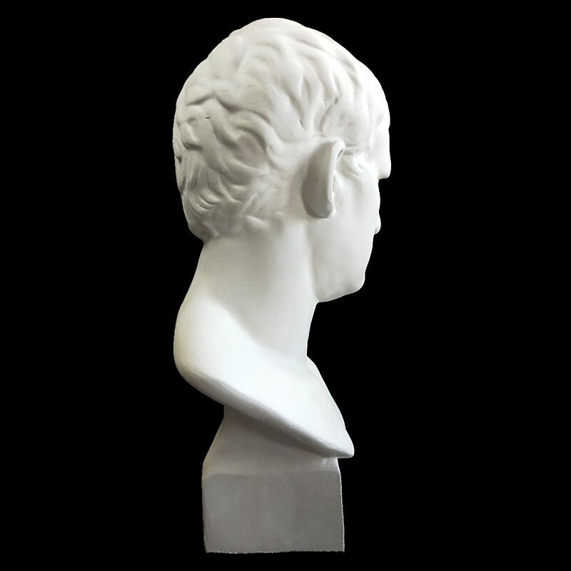 石膏像阿格里巴58cm 素描绘画美术教具 写生人物头像静物摆件模型