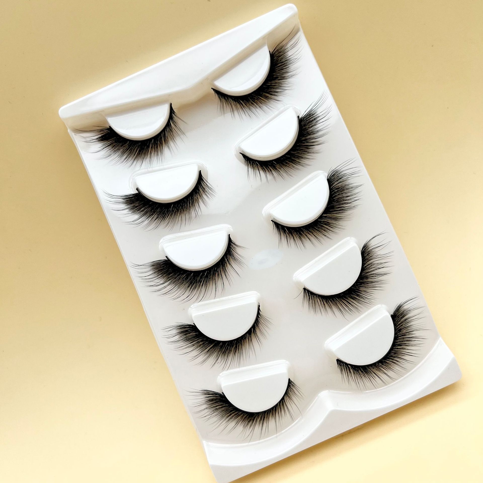 假睫毛眼尾加长