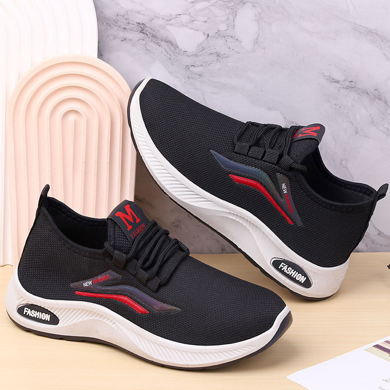 Old Beijing Cloth Shoes Men's Hollow-out Casual Shoes Low-Top Breathable Couple Sneakers Spring and Autumn Daily Flat Heel Platform Shoes