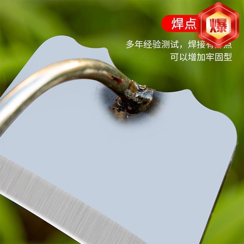 Household Garden Small Hoe Plastic Handle Hand Hoe Gardening Small Hoe Loose Soil Planting Flowers